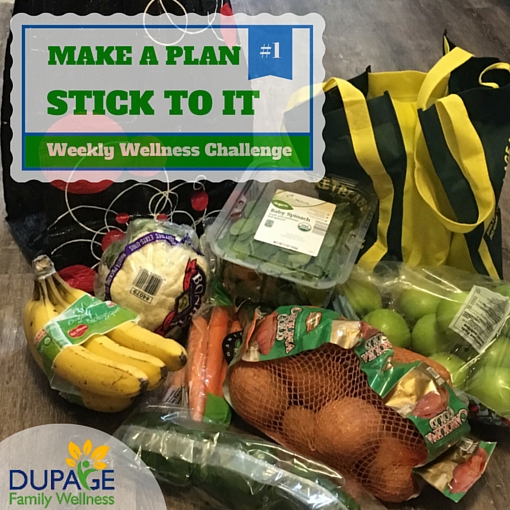 Weekly Wellness Challenge 1 - Make A Meal Plan