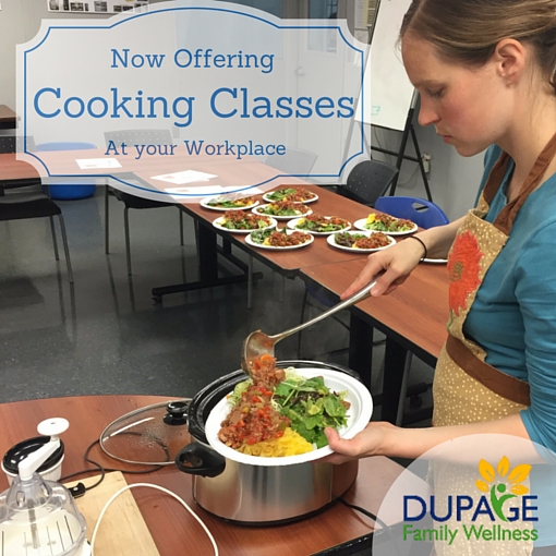 Cooking Classes at Work - Corporate Wellness