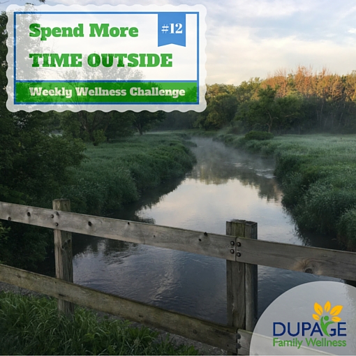 Spend More Time Ourside - Wellness Challenge 12