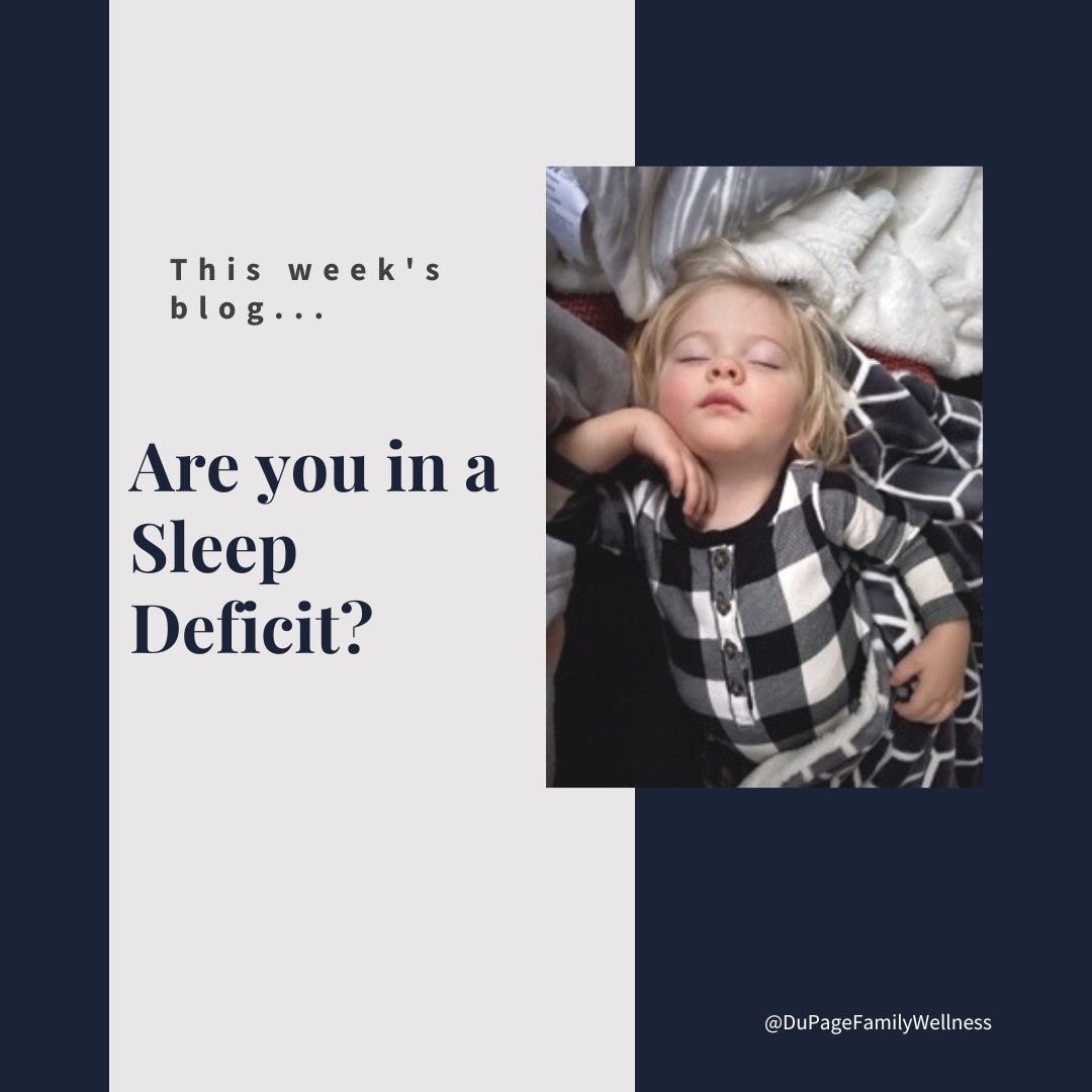 are you in a sleep deficit