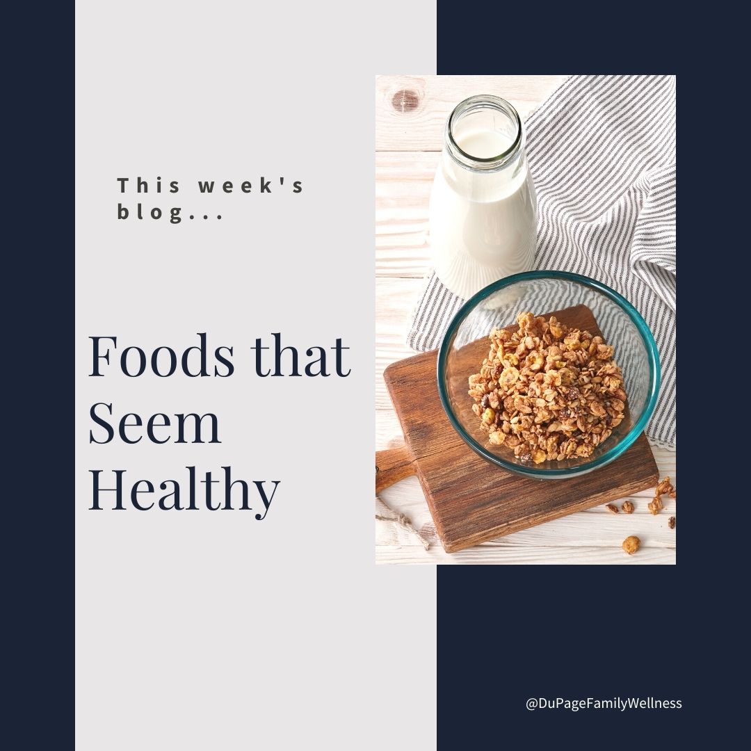 blog foods that seem healthy