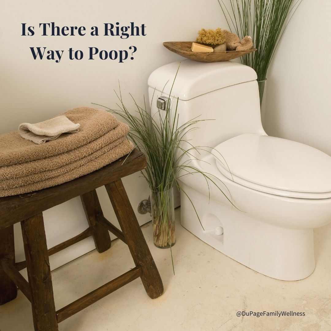 right way to poop